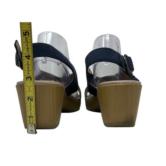 Dansko Jacinda Slingback Perforated Leather Sandals 42/11.5 - Picture 4 of 10